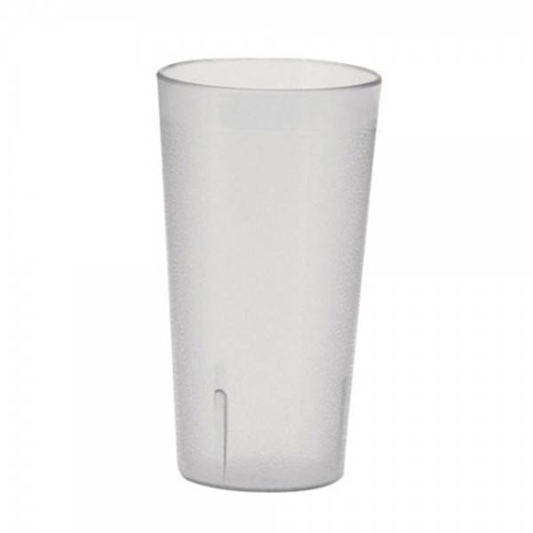 Winco PTP-12C 12 oz. Clear Pebbled Plastic Tumbler Winco PTP-12C 12 oz. Clear Pebbled Plastic Tumbler