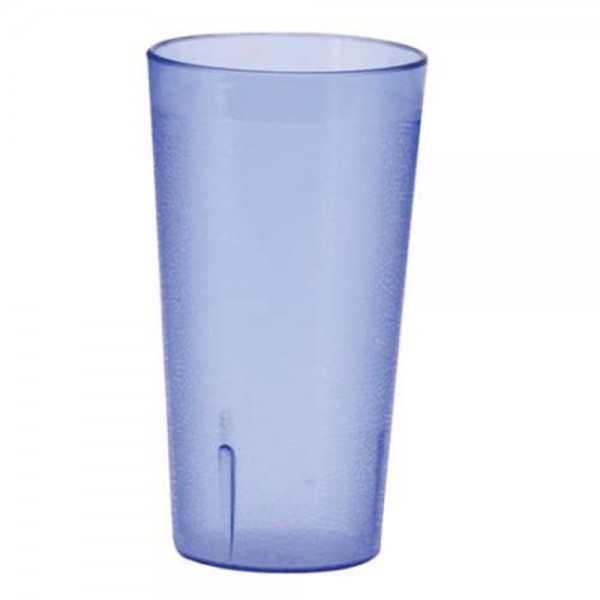 Winco PTP-20B 20 oz. Blue Pebbled Plastic Tumbler Winco PTP-20B 20 oz. Blue Pebbled Plastic Tumbler