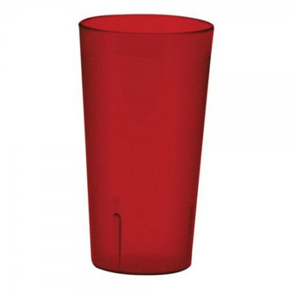 Winco PTP-20R 20 oz. Red Pebbled Plastic Tumbler Winco PTP-20R 20 oz. Red Pebbled Plastic Tumbler