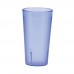 Winco PTP-24B 24 oz. Blue Plastic Pebbled Tumbler Winco PTP-24B 24 oz. Blue Plastic Pebbled Tumbler