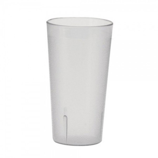 Winco PTP-24C 24 oz. Clear Pebbled Plastic Tumbler Winco PTP-24C 24 oz. Clear Pebbled Plastic Tumbler