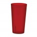 Winco PTP-32R 32 oz. Red Pebbled Plastic Tumbler Winco PTP-32R 32 oz. Red Pebbled Plastic Tumbler