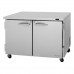 Turbo Air PUF-48-N Pro Series 48 Two Door Undercounter Freezer - 12 Cu. Ft.