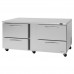 Turbo Air PUR-72-D4-N Pro Series 72 Four Drawer Undercounter Refrigerator - 19 Cu. Ft.