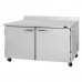 Turbo Air PWF-60-N Pro Series 60 Two Door Worktop Freezer - 17 Cu.Ft.