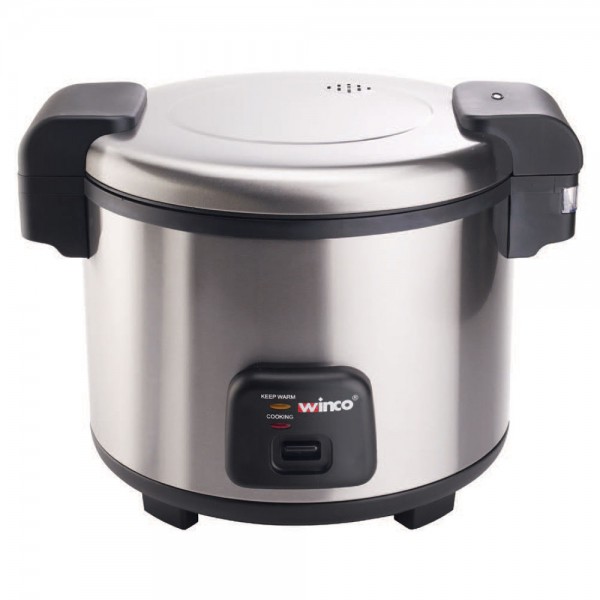Winco RC-S301 Electric Rice Cooker / Warmer with Hinged Cover Winco RC-S301 Electric Rice Cooker / Warmer with Hinged Cover