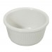 Winco RFM-4W 4 oz. Fluted White Melamine Ramekin Winco RFM-4W 4 oz. Fluted White Melamine Ramekin