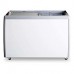 Wowcooler RI260 40" Flat Sliding Glass Top Lid Chest Freezer with LED Lighting - 9.5 Cu. Ft.