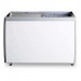 Coldline RI360 50 Flat Sliding Glass Top Lid Chest Freezer with LED Lighting - 13 Cu. Ft.