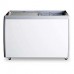 Wowcooler RI360 50 Flat Sliding Glass Top Lid Chest Freezer with LED Lighting - 13 Cu. Ft.