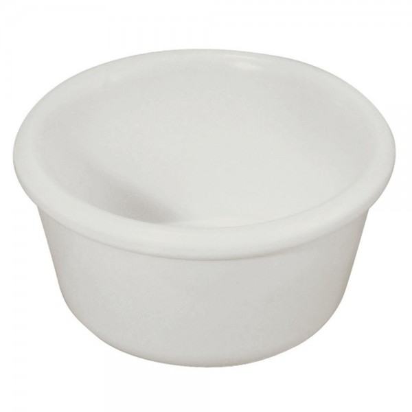 Winco RP-4W 4 oz. White Melamine Ramekin Winco RP-4W 4 oz. White Melamine Ramekin