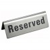 Winco RVS-4 Reserved Sign Winco RVS-4 Reserved Sign