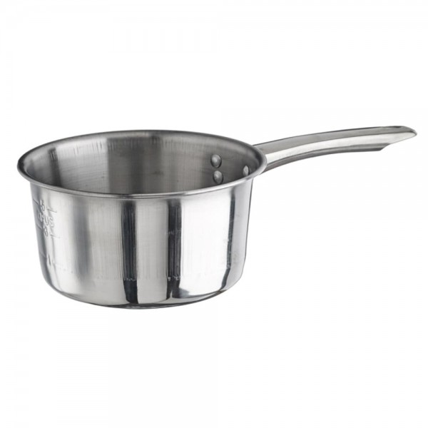 Winco SAP-2 2 Qt. Mirror Finish Stainless Steel Sauce Pan Winco SAP-2 2 Qt. Mirror Finish Stainless Steel Sauce Pan