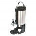 Winco SBD-1.5 1-1/2 Gallon Gravity Beverage Dispenser with Sight Glass