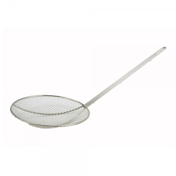 Winco SC-5R 5 Diameter Round x 13 Handle Nickel Plated Wire Skimmer Winco SC-5R 5 Diameter Round x 13 Handle Nickel Plated Wire Skimmer