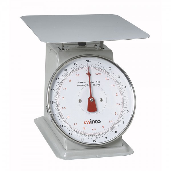 Winco SCAL-820 8 Dial 20 Lb. Portion Scale Winco SCAL-820 8 Dial 20 Lb. Portion Scale