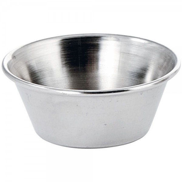 Winco SCP-15 1.5 oz. Stainless Steel Round Sauce Cup / Ramekin Winco SCP-15 1.5 oz. Stainless Steel Round Sauce Cup / Ramekin