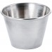 Winco SCP-25 2.5 oz. Stainless Steel Round Sauce Cup / Ramekin Winco SCP-25 2.5 oz. Stainless Steel Round Sauce Cup / Ramekin