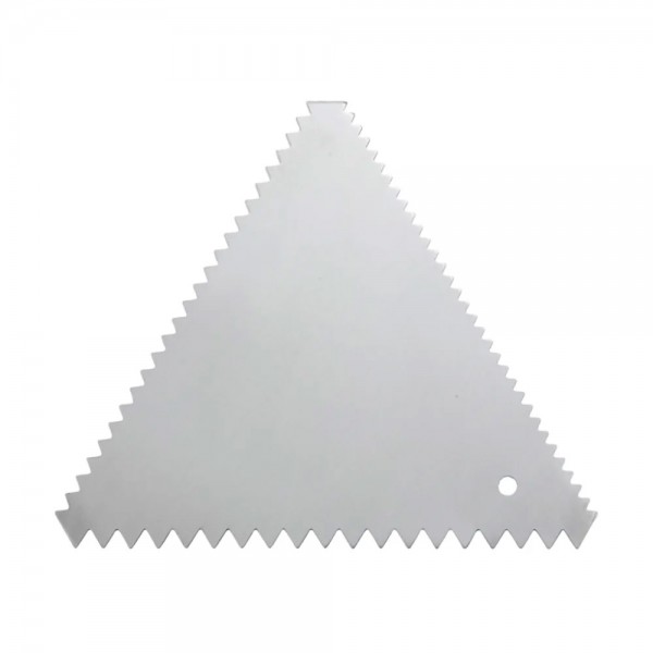 Winco SDC-6 Stainless Steel Triangle Decorating Comb Winco SDC-6 Stainless Steel Triangle Decorating Comb