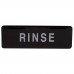 Winco SGN-327 Rinse Information Sign,3 x 9 Winco SGN-327 Rinse Information Sign,3 x 9