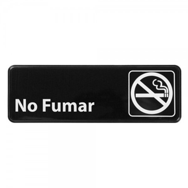 Winco SGN-364 No Smoking Spanish Information Sign, 3 x 9 Winco SGN-364 No Smoking Spanish Information Sign, 3 x 9