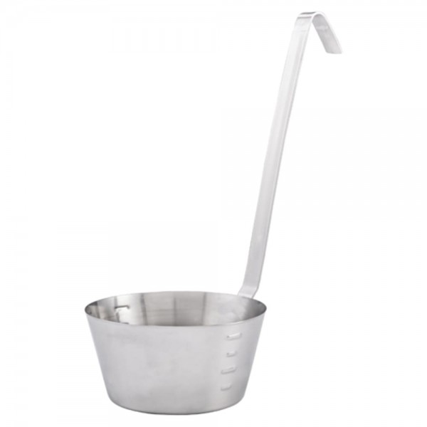 Winco SHHD-1 1 qt Stainless Steel Hooked Handle Dipper Winco SHHD-1 1 qt Stainless Steel Hooked Handle Dipper