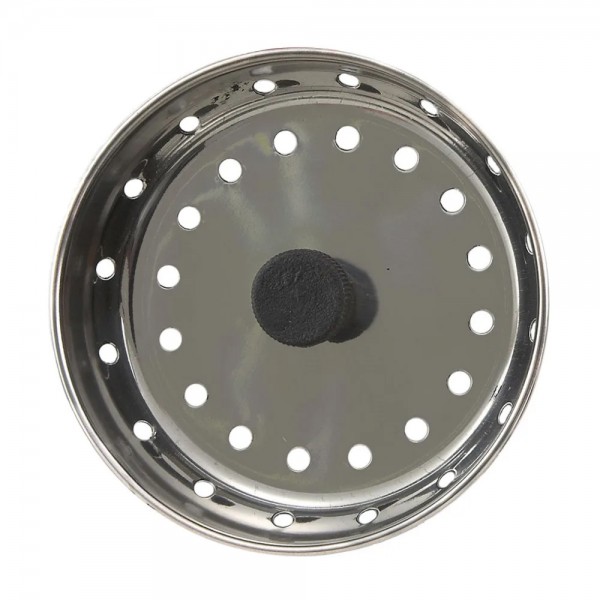 Winco SIK-3 3 Stainless Steel Sink Strainer with 2 1/2 Stopper Winco SIK-3 3 Stainless Steel Sink Strainer with 2 1/2 Stopper