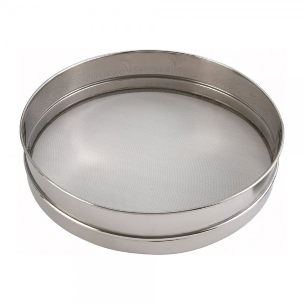 Winco SIV-12 12 x 3 Stainless Steel Rim Sieve Winco SIV-12 12 x 3 Stainless Steel Rim Sieve
