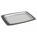 Winco SIZ-11BST Stainless Steel Rectangular Sizzling Platter with Bakelite Underliner, 11 x 7