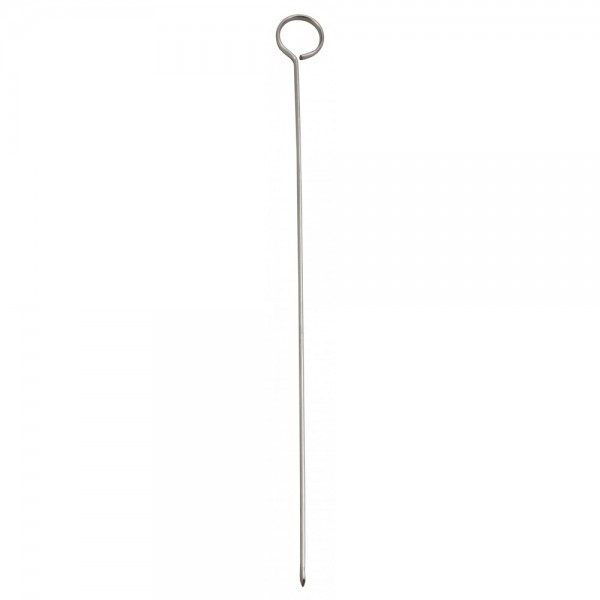 Winco SKO-12 12 Stainless Steel Oval Skewer Winco SKO-12 12 Stainless Steel Oval Skewer
