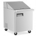 Coldline SMP27 27" Mega Top Refrigerated Sandwich Prep Table with Cutting Board and Food Pans