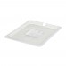 Winco SP7200C 1/2 Size Clear Polycarbonate Slotted Food Pan Cover Winco SP7200C 1/2 Size Clear Polycarbonate Slotted Food Pan Cover