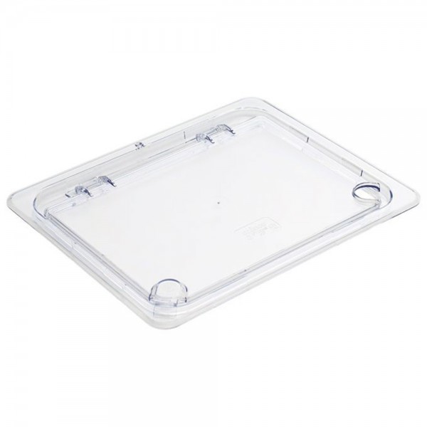 Winco SP7200H 1/2 Size Polycarbonate Hinged Food Pan Cover Winco SP7200H 1/2 Size Polycarbonate Hinged Food Pan Cover