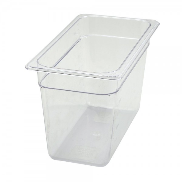 Winco SP7308 1/3 Size Clear Polycarbonate Food Pan, 7-3/4 Deep Winco SP7308 1/3 Size Clear Polycarbonate Food Pan, 7-3/4 Deep