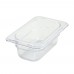 Winco SP7902 1/9 Size Clear Polycarbonate Food Pan, 2 1/2 Deep Winco SP7902 1/9 Size Clear Polycarbonate Food Pan, 2 1/2 Deep