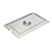 Winco SPCF Full Size Stainless Steel Slotted Food Pan Cover