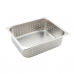 Winco SPHP4 Straight-Sided Steam Pan - Half-Size 4 Deep 25 Gauge Stainless Steel