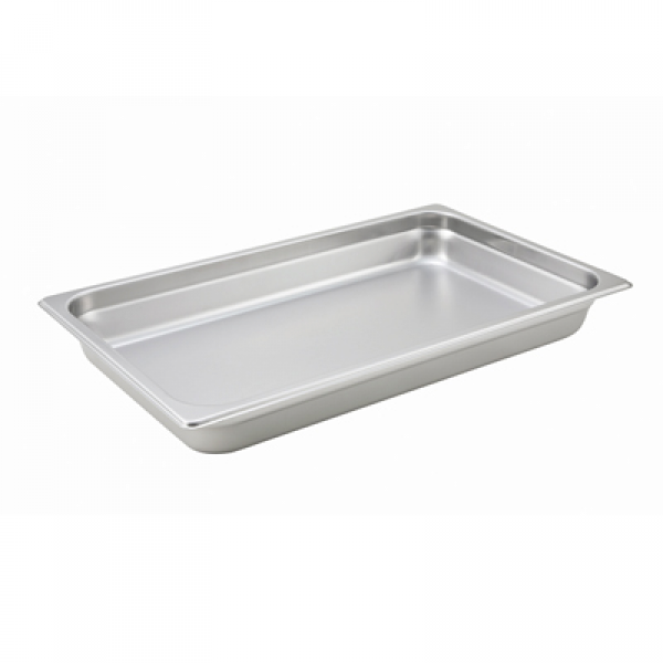 Winco SPJH-102 Anti-Jam Steam Pan - Full-Size 2-1/2 Deep 22 Gauge Stainless Steel Winco SPJH-102 Anti-Jam Steam Pan - Full-Size 2-1/2 Deep 22 Gauge Stainless Steel