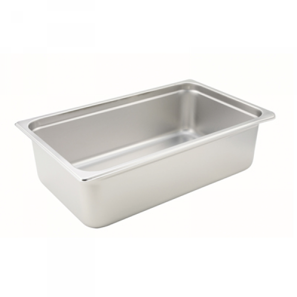 Winco SPJH-106 Anti-Jam Steam Pan - Full-Size 6 Deep 22 Gauge Stainless Steel Winco SPJH-106 Anti-Jam Steam Pan - Full-Size 6 Deep 22 Gauge Stainless Steel