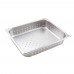 Winco SPJH-202PF 2-1/2 Deep Half Size Stainless Steel Perforated Steam Pan Winco SPJH-202PF 2-1/2 Deep Half Size Stainless Steel Perforated Steam Pan
