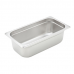 Winco SPJH-304 Anti-Jam Steam Pan - Third-Size 4 Deep 22 Gauge Stainless Steel Winco SPJH-304 Anti-Jam Steam Pan - Third-Size 4 Deep 22 Gauge Stainless Steel