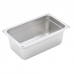 Winco SPJH-404 Anti-Jam Steam Pan - Quarter-Size 4 Deep 22 Gauge Stainless Steel Winco SPJH-404 Anti-Jam Steam Pan - Quarter-Size 4 Deep 22 Gauge Stainless Steel