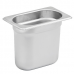 Winco SPJH-904 Anti-Jam Steam Pan - Ninth-Size 4 Deep 22 Gauge Stainless Steel Winco SPJH-904 Anti-Jam Steam Pan - Ninth-Size 4 Deep 22 Gauge Stainless Steel