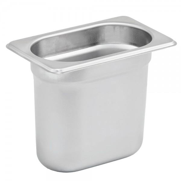 Winco SPJH-906GN 1/9 Size Anti-Jam Steam Pan Winco SPJH-906GN 1/9 Size Anti-Jam Steam Pan
