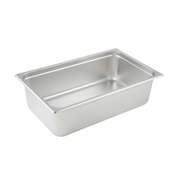 Winco SPJL-106 Anti-Jam Steam Pan - Full-Size 6 Deep 25 Gauge Stainless Steel Winco SPJL-106 Anti-Jam Steam Pan - Full-Size 6 Deep 25 Gauge Stainless Steel