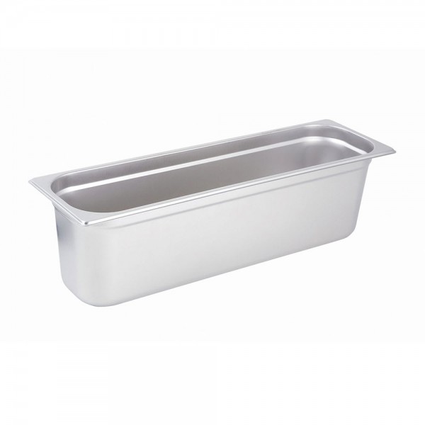 Winco SPJL-6HL 6 Deep Half Long Size Steam Pan Winco SPJL-6HL 6 Deep Half Long Size Steam Pan