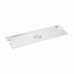 Winco SPJL-HCN Half Long Size Notched Steam Table Pan Cover Winco SPJL-HCN Half Long Size Notched Steam Table Pan Cover