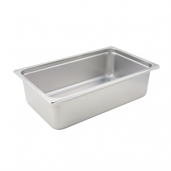 Winco SPJM-106 Anti-Jam Steam Pan - Full-Size 6 Deep 24 Gauge Stainless Steel Winco SPJM-106 Anti-Jam Steam Pan - Full-Size 6 Deep 24 Gauge Stainless Steel