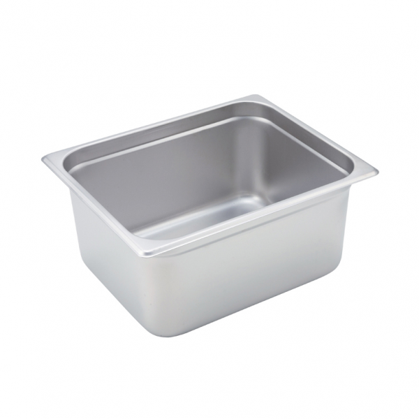 Winco SPJM-206 Anti-Jam Steam Pan - Half-Size 6 Deep 24 Gauge Stainless Steel Winco SPJM-206 Anti-Jam Steam Pan - Half-Size 6 Deep 24 Gauge Stainless Steel
