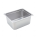 Winco SPJM-206 Anti-Jam Steam Pan - Half-Size 6 Deep 24 Gauge Stainless Steel Winco SPJM-206 Anti-Jam Steam Pan - Half-Size 6 Deep 24 Gauge Stainless Steel